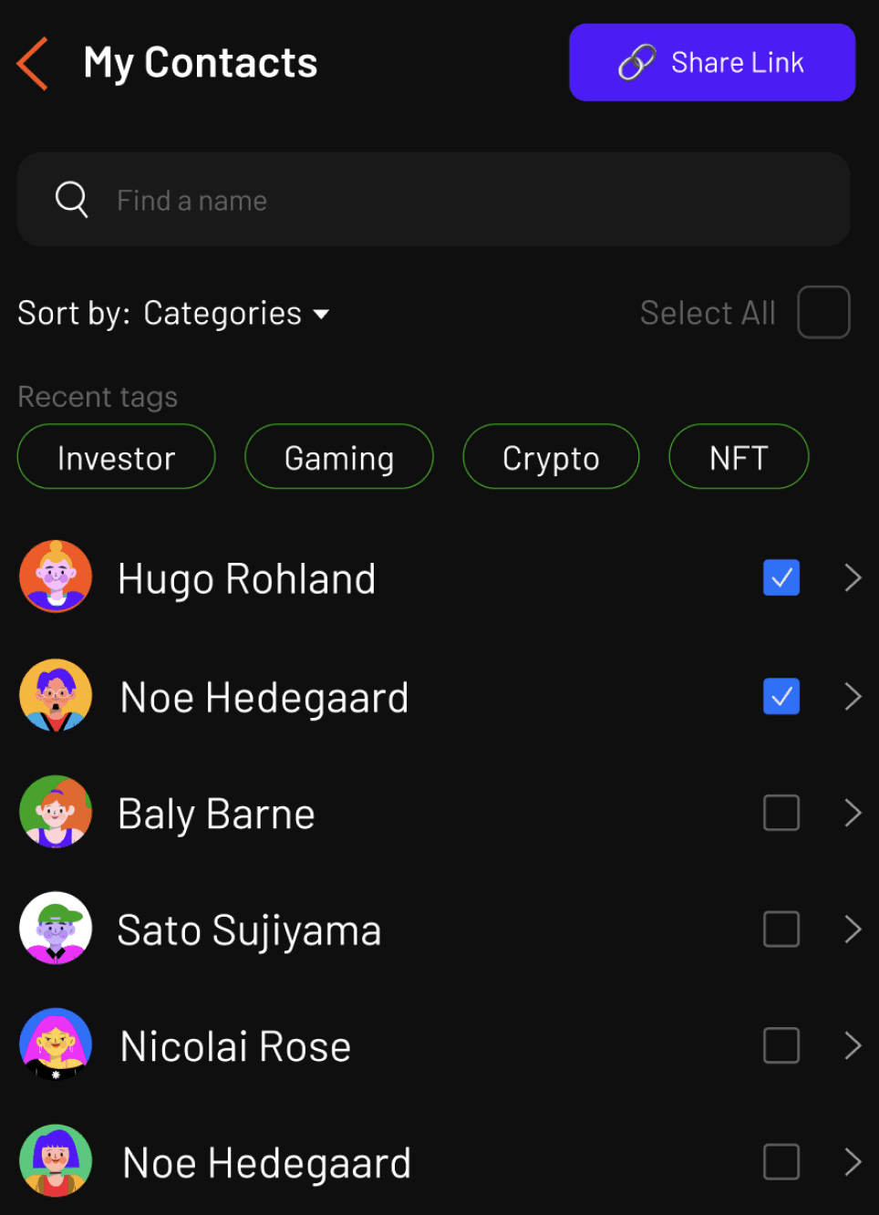 Invite guests<span class='md-hidden'><br /></span> from<span class='max-md-hidden'><br /></span> your Contacts