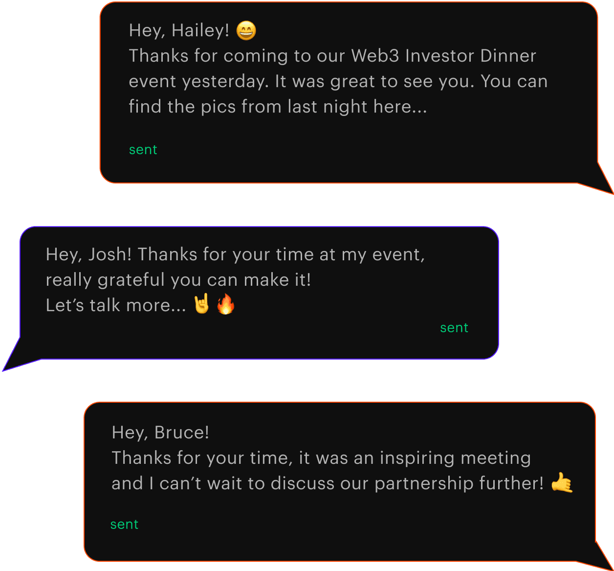 Automated<br />follow-ups